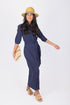 naomi-dress-3-4-sleeves-navy Yakira Bella Sophia's Style-womens-sizes--7